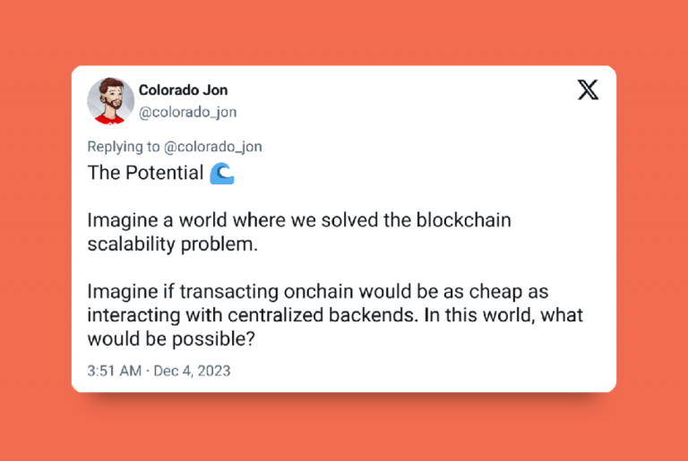 11 Most Promising Blockchain Scalability Solutions in 2023 (with Examples) 6 "Blockchain scalability solutions" featured image — a tweet by @colorado_jon asking readers what would be possible if we overcame the blockchain scalability problem.