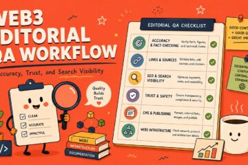 editorial qa workflow illustration