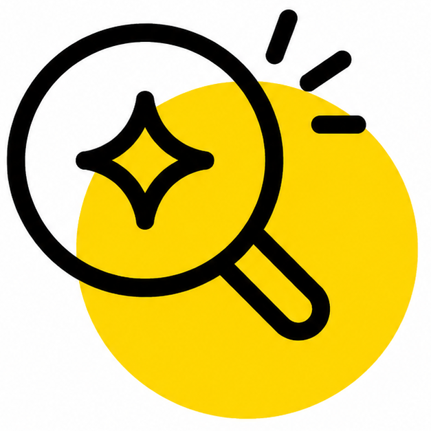 search and ai visibility icon (original graphic element)
